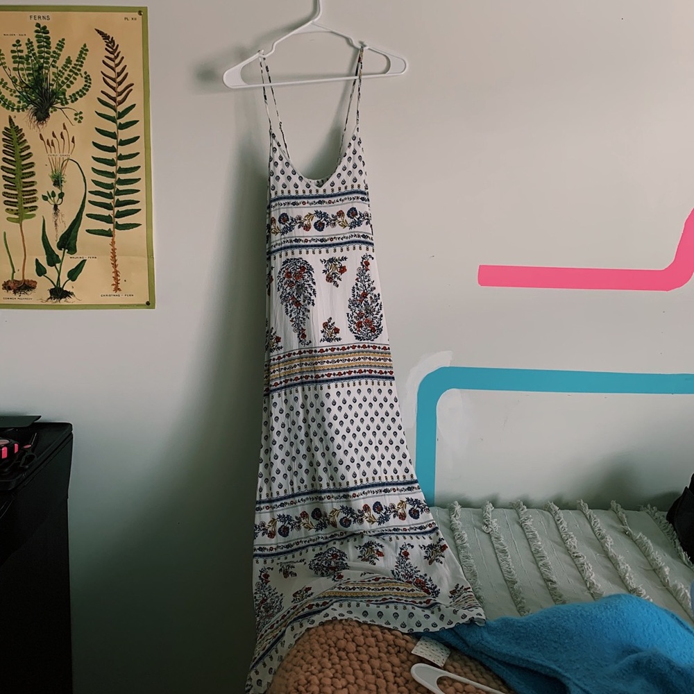 Patterned Maxi Dress